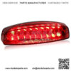 Universal 12V Tail Light LED ATV Taillight Brake Lights Compatible with Yamaha Honda Kawasaki Suzuki 50cc 70cc 90cc 110cc 125cc Tao Tao Scooter Motorcycle