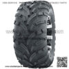 Set of 4 New WANDA ATV/UTV Tires 25x10-12 Front & 25x11-12 Rear /6PR P373 High Load tires - Image 2