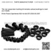 Rear Suspension Bushing Kit Rear Suspension Bushings Replacement ATV Parts Fit Compatible with Sportsman 500 Ho 4x4 EFI 200305 2007 - Image 5