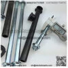 Fit for 110/125 ATV Parts Front Arm Suspension Spacer Plastic Sleeve Screw Complete - Image 2