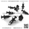 30pc 8mm Plastic Black ATV Fender Clips for Suzuki King Quad Vinson Honda Acura, Honda Rancher,Foreman,TRX, Kawasaki Brute Force and More - Image 4