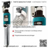 5 Ton Hydraulic Gear Puller Wheel Bearing Pulling Separator 3 in 1 Pump Oil Tube Drawing Machine M/Case - Image 3