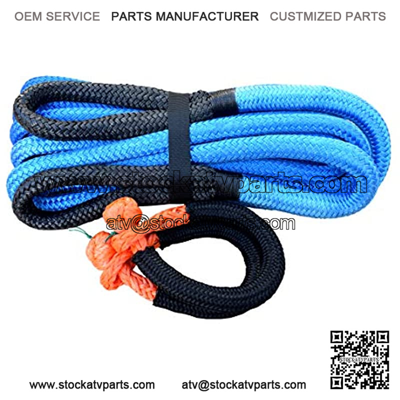 Kinetic Recovery Rope-Heavy Duty Car Towing Rope with Soft Shackle for ...