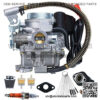 139QMB Carburetor for GY6 49cc 50cc 4 Stroke Scooter 80cc PD18J PD19J PD20J Scooters Moped ATV Go Kart Quads Buggy Kymco with Air Filter Intake Manifold