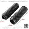 1 Pair Black Rubber Sleeve Shock Cover, 37mm Fork Boots Fork Covers for MotorcycleCQR ATV Dirt Bike - Image 4