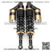 Motorcycle Shock Absorber 2pcs Universal Motorcycle Motorbike 360mm 14" Rear Air Shock Absorbers Suspension Fit for Yamaha/Fit for Suzuki Scooter Fit for ATV Quad Motorcycle Rear Air Shock