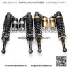 Motorcycle Shock Absorber 2pcs Universal Motorcycle Motorbike 360mm 14" Rear Air Shock Absorbers Suspension Fit for Yamaha/Fit for Suzuki Scooter Fit for ATV Quad Motorcycle Rear Air Shock - Image 2