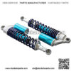 375mm Pair Motorcycle Air Shock Absorber Round Hole Universal Compatible For Honda Yamaha Kawasaki Suzuki ATV Go Kart - Image 2
