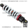 280mm Rear Shock Damper Suspension fit for Dirt Bike/Quad/ATV/Pit and Shock Damper Suspension Compatible with Rear Suspension Spring(black&white) - Image 2