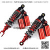 Motorcycle Shock Absorber Universal 320mm Motorcycle Shock Absorber Modified Double Gas Cylinders Rear Shock Rear Suspension Fit for ATV Pit Dirt Bike Scooter Motorcycle Shock Absorber - Image 2