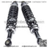 Coil Spring Rear Shock Universals Motorcycle Dirt Street Motor Bike Fit for ATV Rear Shock Absorber Rear Suspension Bumper Motorcycle Shock Absorber