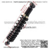 Motorcycle Shock Absorber High Driving Performance Stainless Steel Black 360mm 14.2in ATV Motorcycle Shock Absorber Universal for Front Rear Suspension Strut Shock Suspension - Image 5