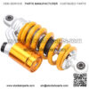 Universal Shock Absorber Suspension Damper Front/Rear 240mm W/Air Tank Fit for Motorcycle ATV Off Roader for Rear Suspension Damper Suspension Spring Shocker Motorcycle Suspensions Spring ATV Shock Ab - Image 4