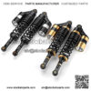 Motorcycle Shock Absorber 1 Pair Universal 360mm 14" Motorcycle Rear Air Shock Absorbers Suspension Fit for Yamaha/Fit for Suzuki Fit for ATV Dirt Bike Motorcycle Shock Absorber - Image 3