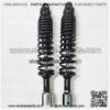 375mm 27mm Frok Universal Motorcycle Shock Absorber Rear Suspension Fit for Yamaha Suzuki Kawasaki Bikes Gokart ATV Quad Motorcycle Rear Spring Shock Absorber Motorcycle Shock Absorber