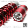 280mm 320mm 375mm Motorcycle Suspension Strut Motorcycle Air Shock Absorber Rear Suspension ATV Quad Scooter Dirt Bike D30 Motorcycle Rear Shock Absorber (Color : M99 11 375mm) - Image 2