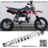 01 Rear Suspension Damper, Shock Absorption Management Suspension Spring 14.6in for ATV for Motorcycle - Image 4