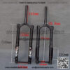 Bike Front Fork,Fat Bike Downhill Fork 26 Inch Bicycle Suspension Fork 150mm Width For ATV MTB BMX Fat Tire 4.8" Air Shock Absorber 1 1 2" Damping Adjustment Discbrake Thru Axle 15mm 130mm Travel - Image 3