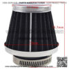 Black 42mm Warehouse Performance Air Filter Pod / 150cc-250cc Motorcycle Scooter ATV Dirt Bike(1pc - Image 3
