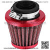 38mm Universal Motorcycle Clamp-On Air Intake Filter Kit, Auto Cold Air Intake Scooter Atv Dirt Pit Bike Motorcycle Air Filter (Red),6% coupon applied at checkout,with coupon - Image 3