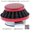 42mm Air Filter Assembly for Carb Carburetor 43cc 47cc 49cc 2 Stroke Engine Motorized Bicycle Bike Quad Chopper ATV (Red), - Image 3