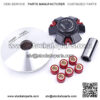 ATKS-042 GY6 125cc 150cc High Performance Racing Variator Kit with 13g Roller Weights for Chinese 4-Stroke 152QMI 157QMJ Scooter Moped ATV Engine Front Clutch