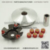ATKS-042 GY6 125cc 150cc High Performance Racing Variator Kit with 13g Roller Weights for Chinese 4-Stroke 152QMI 157QMJ Scooter Moped ATV Engine Front Clutch - Image 2