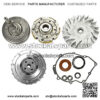 Clutch Carrier Gasket Compatible with 2002-2008 Yamaha 660 YFM660 2004-2007 Yamaha 660 YXR660 5UG-17620-00-00