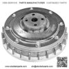 Clutch Carrier Gasket Compatible with 2002-2008 Yamaha 660 YFM660 2004-2007 Yamaha 660 YXR660 5UG-17620-00-00 - Image 3
