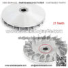 Clutch Kit for ATV UTV 500 & 700 cc All Models, for Massimo, for Supermach, for Menards Yardsport and More ATV & UTV 500cc 700cc, Wet Clutch Cover Housing/Fixed Sheave/Bearing - Image 4
