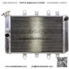 High Performance All Aluminum TIG Welded Radiator for Yamaha Grizzly 700 ATV