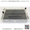 High Performance All Aluminum TIG Welded Radiator for Yamaha Grizzly 700 ATV - Image 3