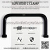 10pcs Solid Valve Spring Compressor, Automotive Compression C-Clamp Tool Service Kit for Motorcycle, ATV, Car, Small Engine Vehicle Equipment - Image 5