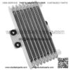 125Ml Aluminum Motorcycle Engine Oi- Aluminum 125ml Engine OiCooling Radiator for 125CC-250CC Motorcycle Dirt Bike ATV Transmission Oil Cooler(Silver)