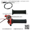 7/8" 1 Pair Hand Grips Pro Handle Bar Grip For ATV Motorcycle - Image 2