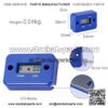 NK-HS2 Inductive Hour Meter for Gas Engine Lawn Mover Marine ATV Motorcycle Boat Snowmobile Dirt Bike Outboard Motor Generator Waterproof Hourmeter (Blue) - Image 2