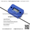 NK-HS2 Inductive Hour Meter for Gas Engine Lawn Mover Marine ATV Motorcycle Boat Snowmobile Dirt Bike Outboard Motor Generator Waterproof Hourmeter (Blue) - Image 5