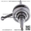 16T Crankshaft for GY6 50cc 60cc 80cc 100cc QMB139 for Honda Chinese Scooter ATV
