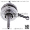 16T Crankshaft for GY6 50cc 60cc 80cc 100cc QMB139 for Honda Chinese Scooter ATV - Image 2
