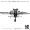 16T Crankshaft for GY6 50cc 60cc 80cc 100cc QMB139 for Honda Chinese Scooter ATV - Image 4