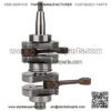 Outboard Motor Crankshaft Assembly, 63V?11400?00 Aluminium Outboard Motor Crankshaft Assembly Aluminium Marine Engine Accessory for YMH Stroke Marine Outboard Engine.
