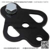 3-Way Trailer Hitch Adapter Receiver Hitch for Lawn Mower Three Way ATV Hitch Attachments for Golf Cart Garden Tractor Flat Towing Tow Ball Mount Lawn Mower Chain and Tow Strap (1) - Image 4