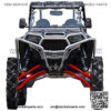 7-10" Heavy Duty Lift Kit for Polaris RZR XP 1000/4 1000 (2014+) - Red - Complete Kit with New Rhino 2.0 Axles, A Arms, Tie Rod Kit, Trailing Arms, Brake Lines, and More!