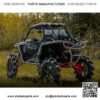 7-10" Heavy Duty Lift Kit for Polaris RZR XP 1000/4 1000 (2014+) - Red - Complete Kit with New Rhino 2.0 Axles, A Arms, Tie Rod Kit, Trailing Arms, Brake Lines, and More! - Image 3