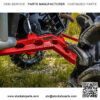 7-10" Heavy Duty Lift Kit for Polaris RZR XP 1000/4 1000 (2014+) - Red - Complete Kit with New Rhino 2.0 Axles, A Arms, Tie Rod Kit, Trailing Arms, Brake Lines, and More! - Image 5