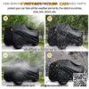Custom Indoor ATV Cover Universal fit Polaris Sportsman Yamaha Grizzly Wolverine YFZ Honda Sportrax TRX Kawasaki Bayou Wheel Car Black 78.74x37.4x41.73 inch - Image 4