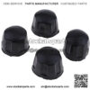 4 X DUST AXLE Nuts Covers CAPS for 50cc 70cc 90cc 110cc 125cc ATV Quad