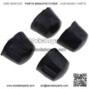 4 X DUST AXLE Nuts Covers CAPS for 50cc 70cc 90cc 110cc 125cc ATV Quad - Image 2
