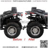Front & Rear Suspension 2 Inch Lift Spacer Kit Compatible with Can-Am Outlander MAX 1000/1000R and 400/500/570/650 - Image 5