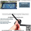 UTV Hand Operated Windshield Wiper Compatible with Polaris Ranger RZR Can Am Kawasaki Honda Pioneer Golf Cart Manual Windshield Wiper Blades Assembly Windshield Kit Instruction Included - Image 5